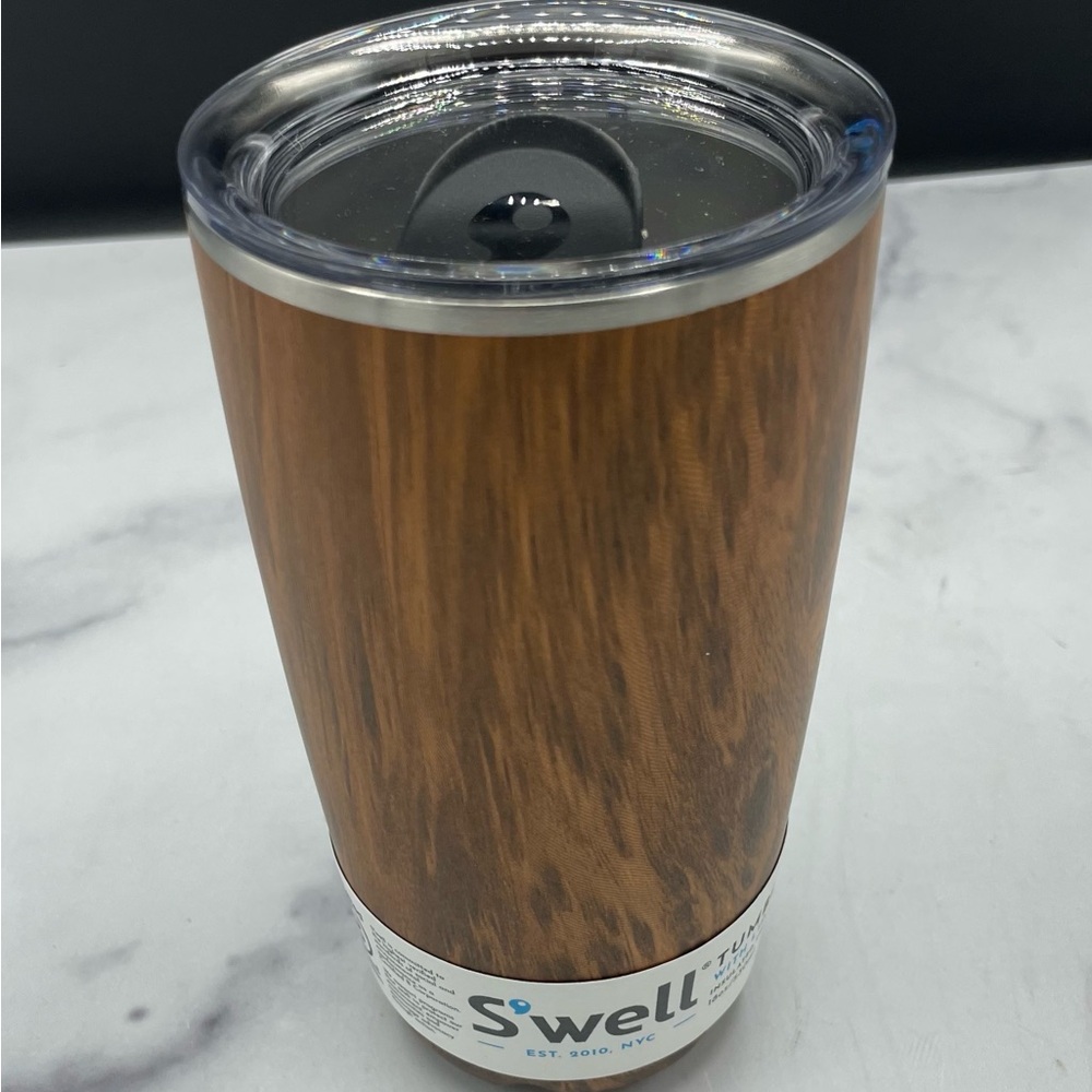 S'well Teakwood Stainless Steel Tumbler - Picture 2 of 5